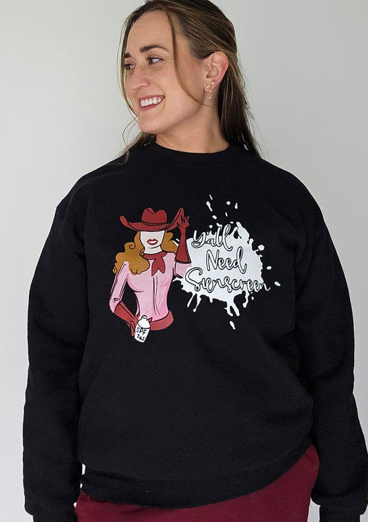 SPF Cowgirl Crew Sweater